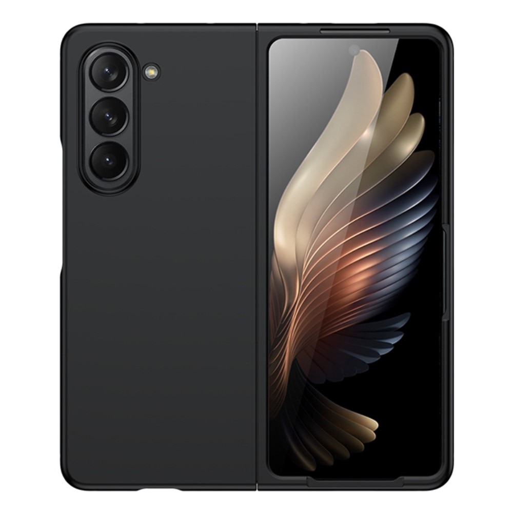 Samsung Galaxy Z Fold 6 Hardcase Gummicoating zwart