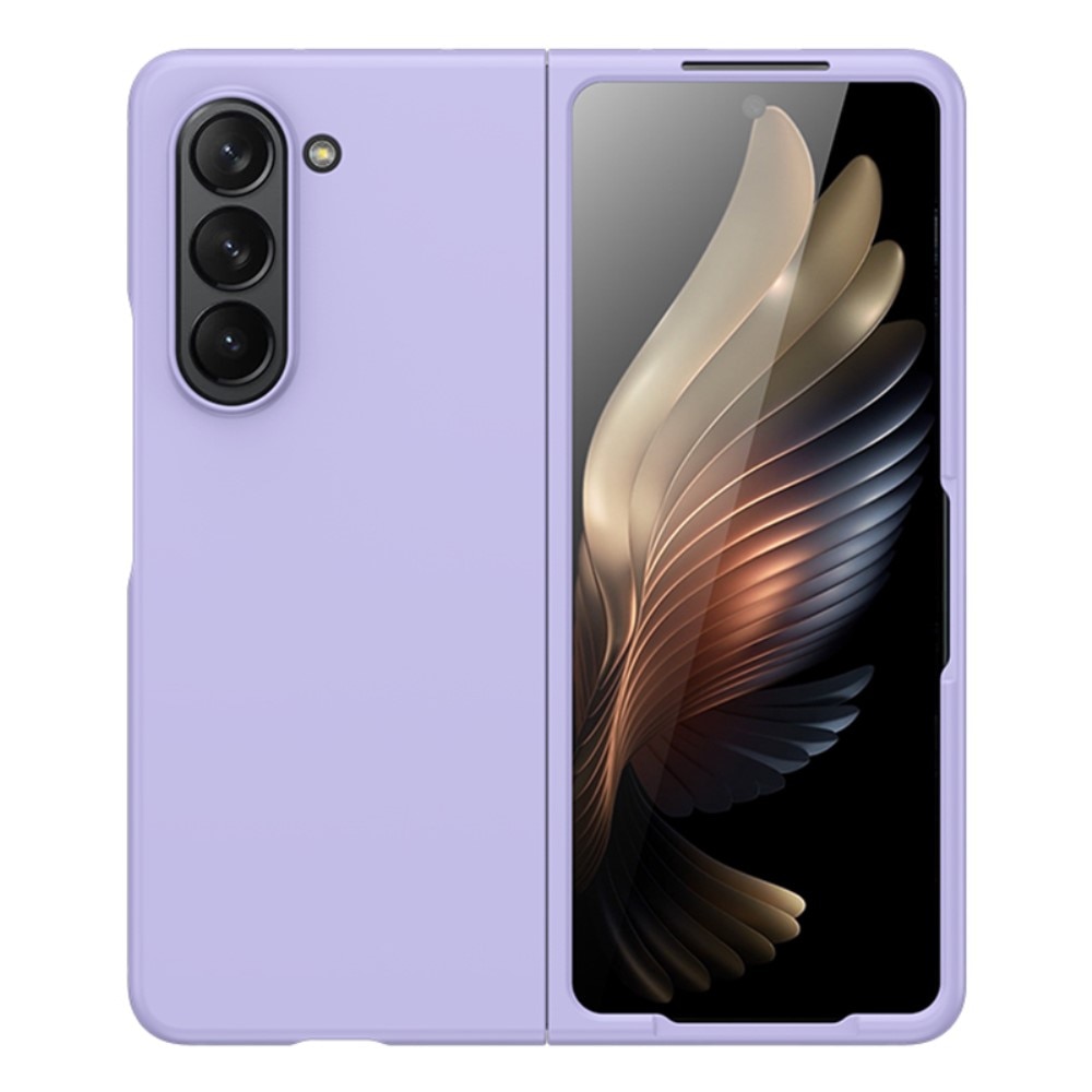 Samsung Galaxy Z Fold 5 Hardcase Gummicoating paars