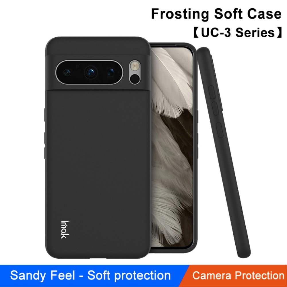 Frosted TPU Case Google Pixel 8 Pro zwart