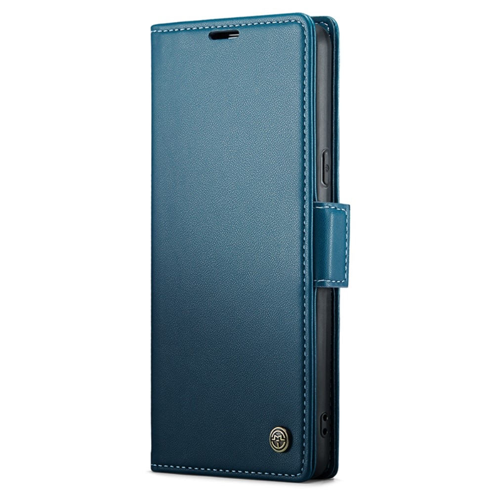 RFID blocking Slim Bookcover hoesje Google Pixel 8 blauw