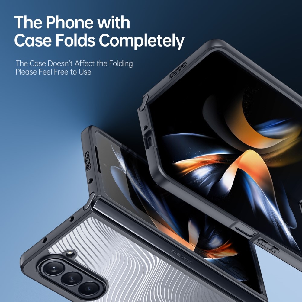 Aimo Series Hoesje Samsung Galaxy Z Fold 5 transparant