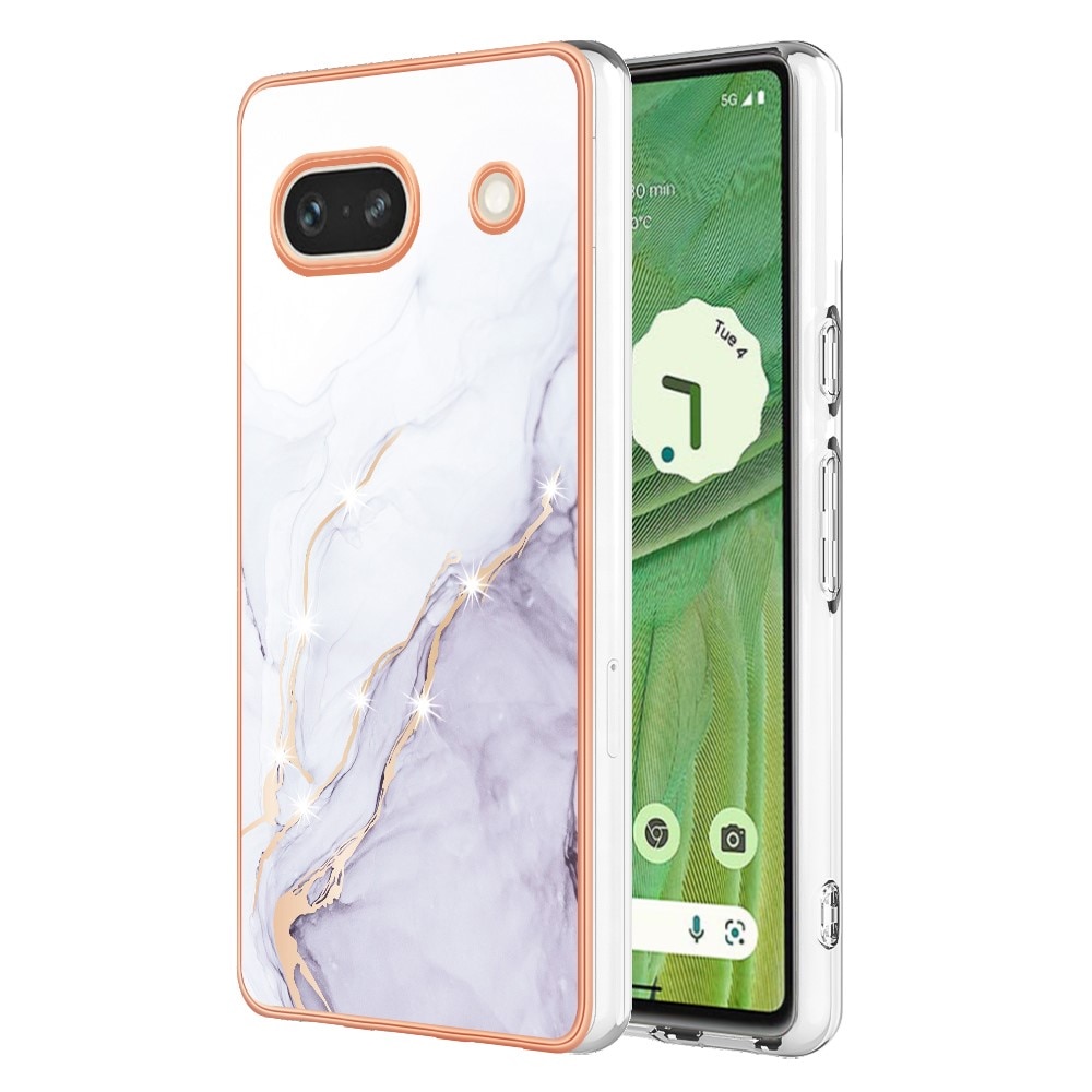 Google Pixel 7a TPU Case wit marmer