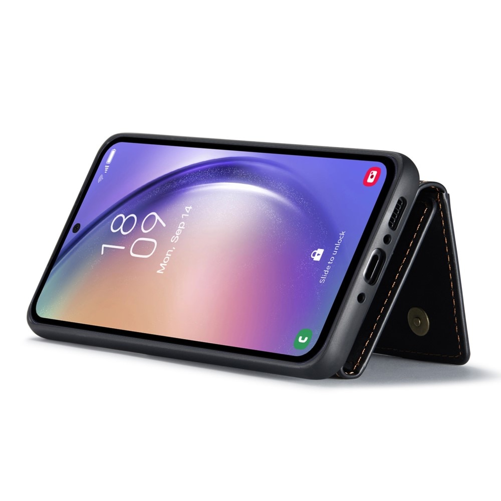 Magnetic Card Slots Case Samsung Galaxy A54 Zwart