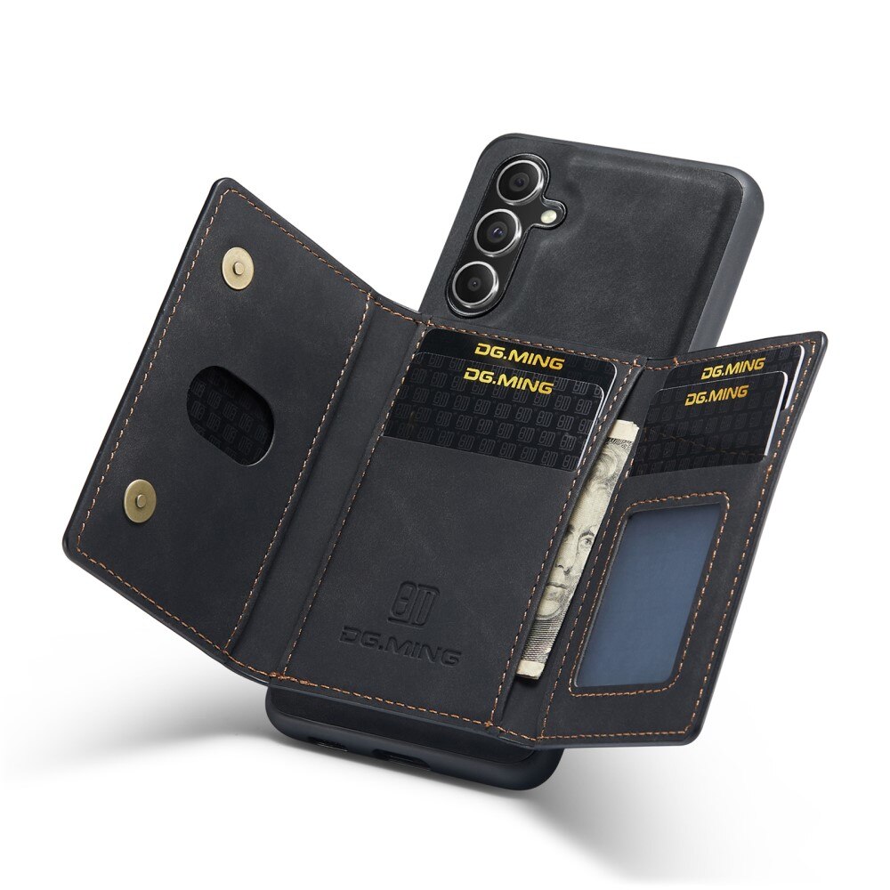 Magnetic Card Slots Case Samsung Galaxy A54 Zwart