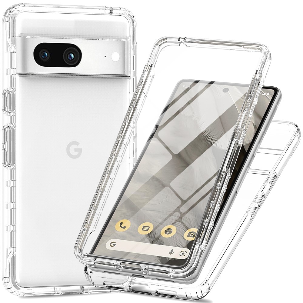 Google Pixel 7a Full Protection Case transparant