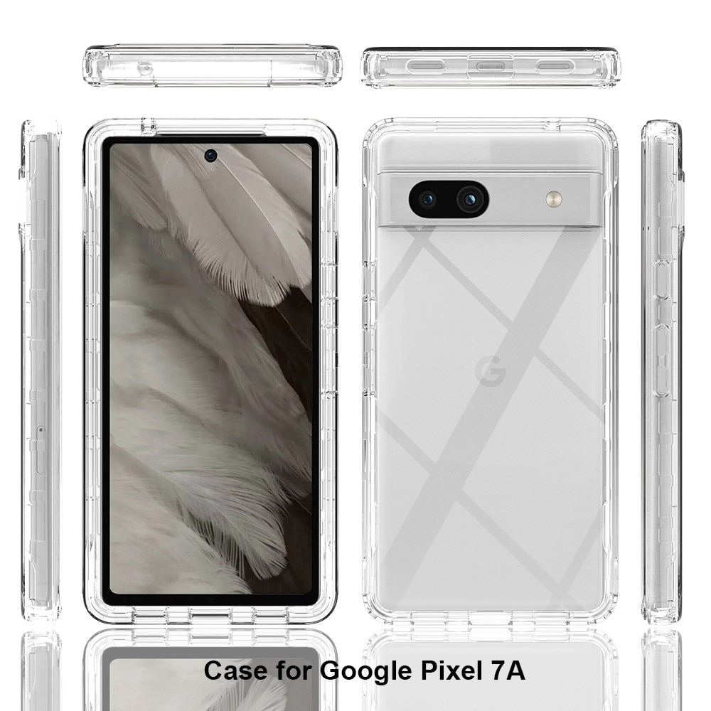 Google Pixel 7a Full Protection Case transparant