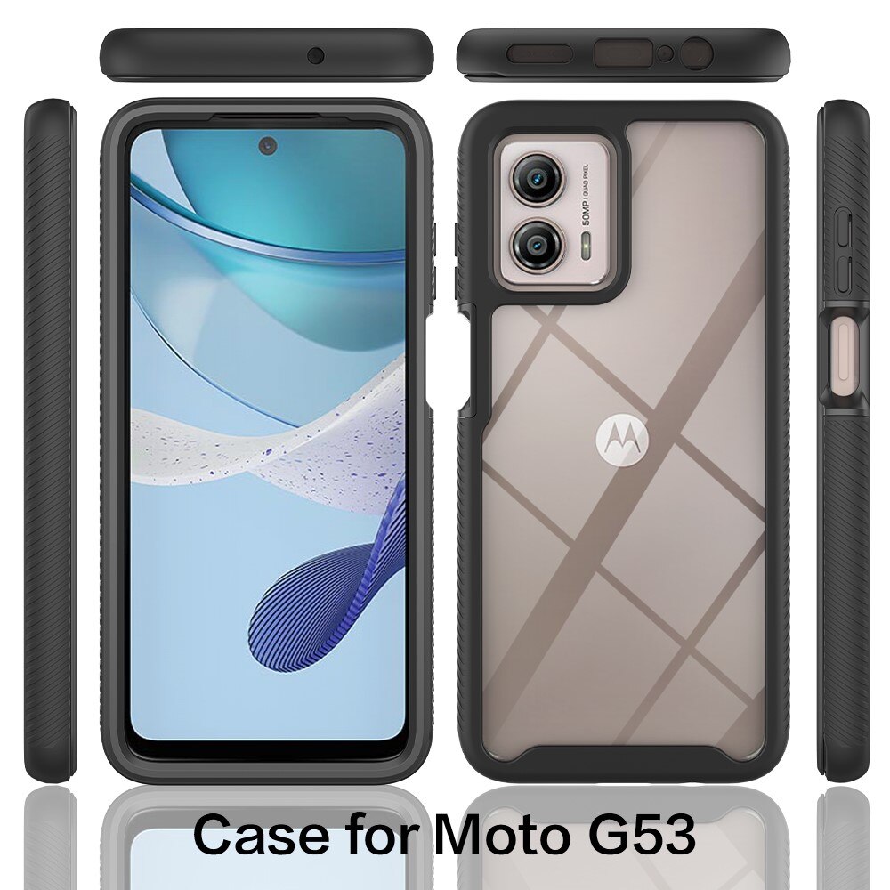 Motorola Moto G53 Full Protection Case zwart