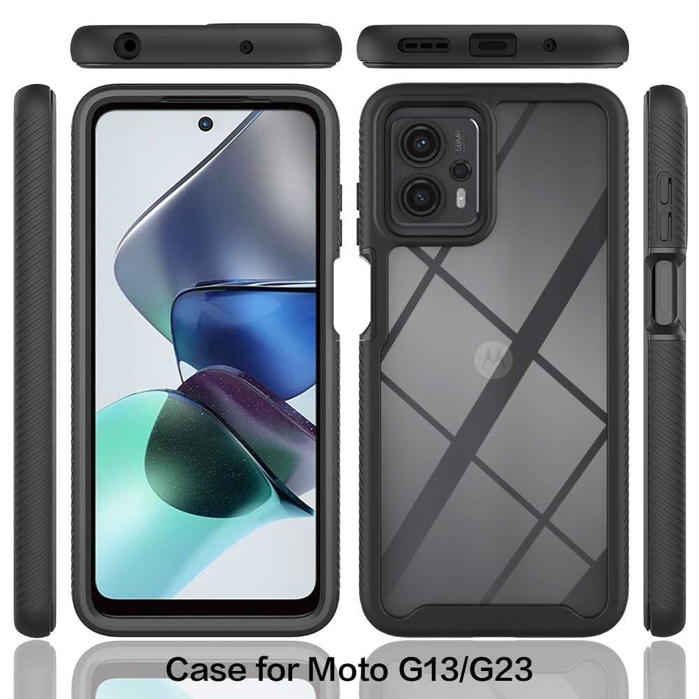 Motorola Moto G23 Full Protection Case zwart