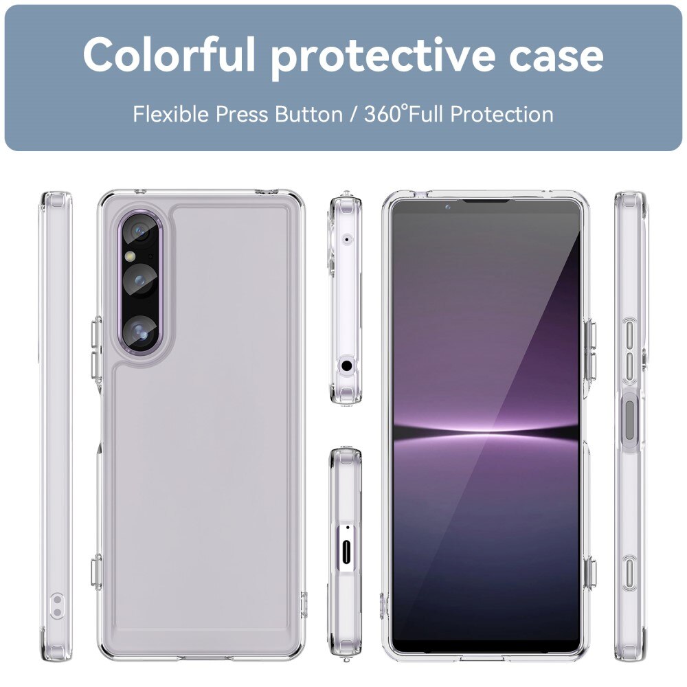 Crystal Hybrid Case Sony Xperia 1 V transparant