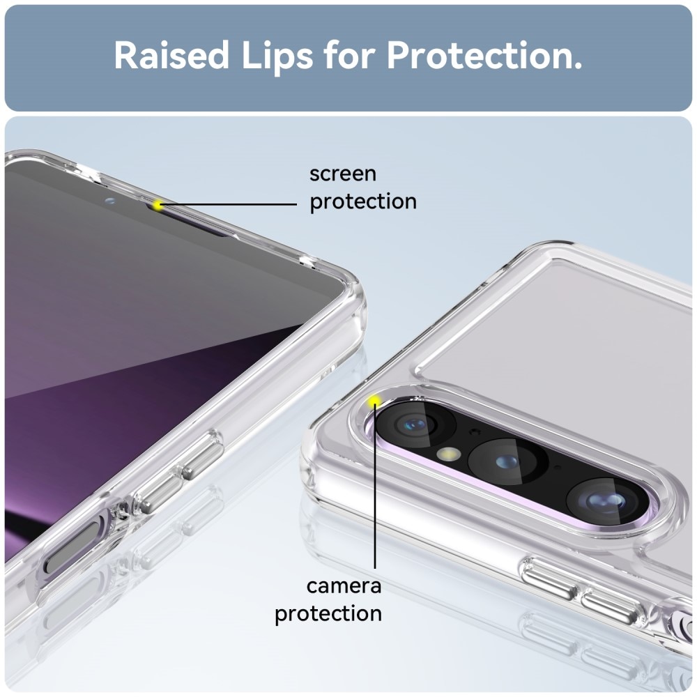 Crystal Hybrid Case Sony Xperia 1 V transparant