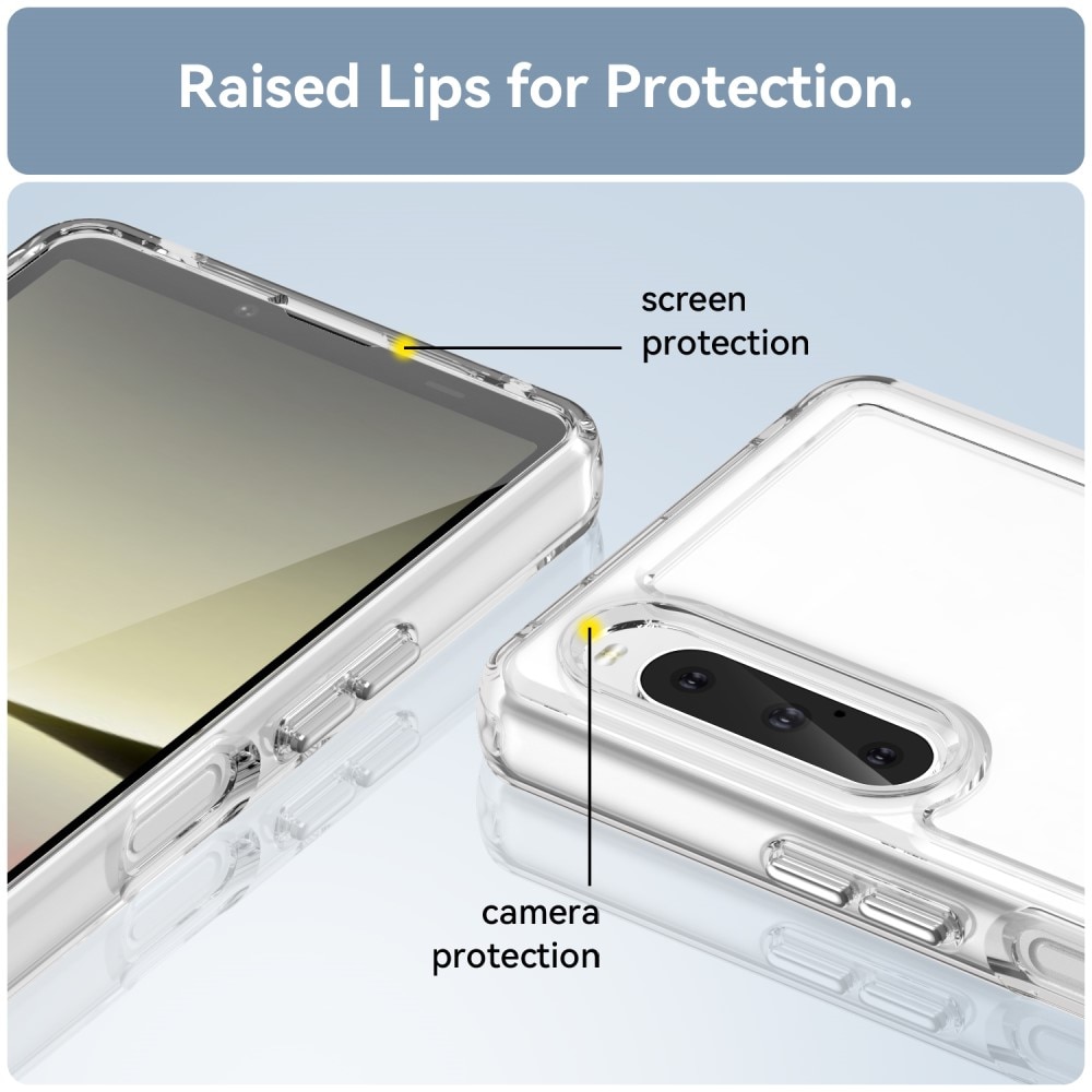 Crystal Hybrid Case Sony Xperia 10 V transparant