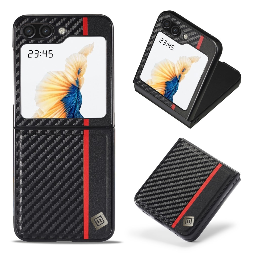 Hoesje Samsung Galaxy Z Flip 5 carbon