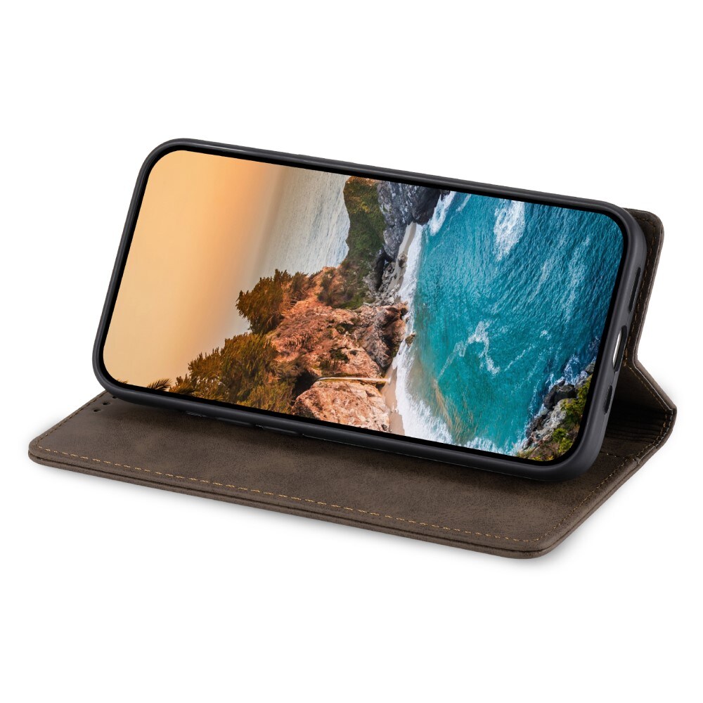 Google Pixel 8 Slim Smartphonehoesje RFID bruin