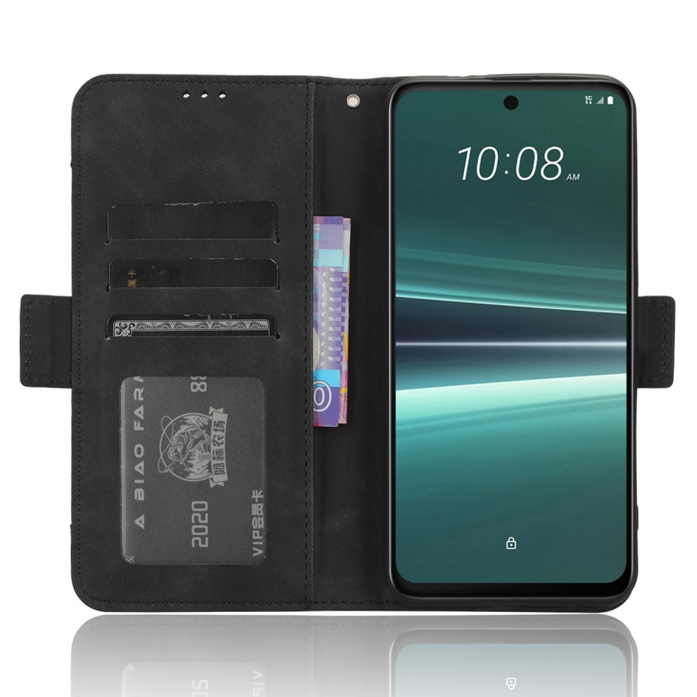 HTC U23 Pro Multi Bookcover hoesje zwart