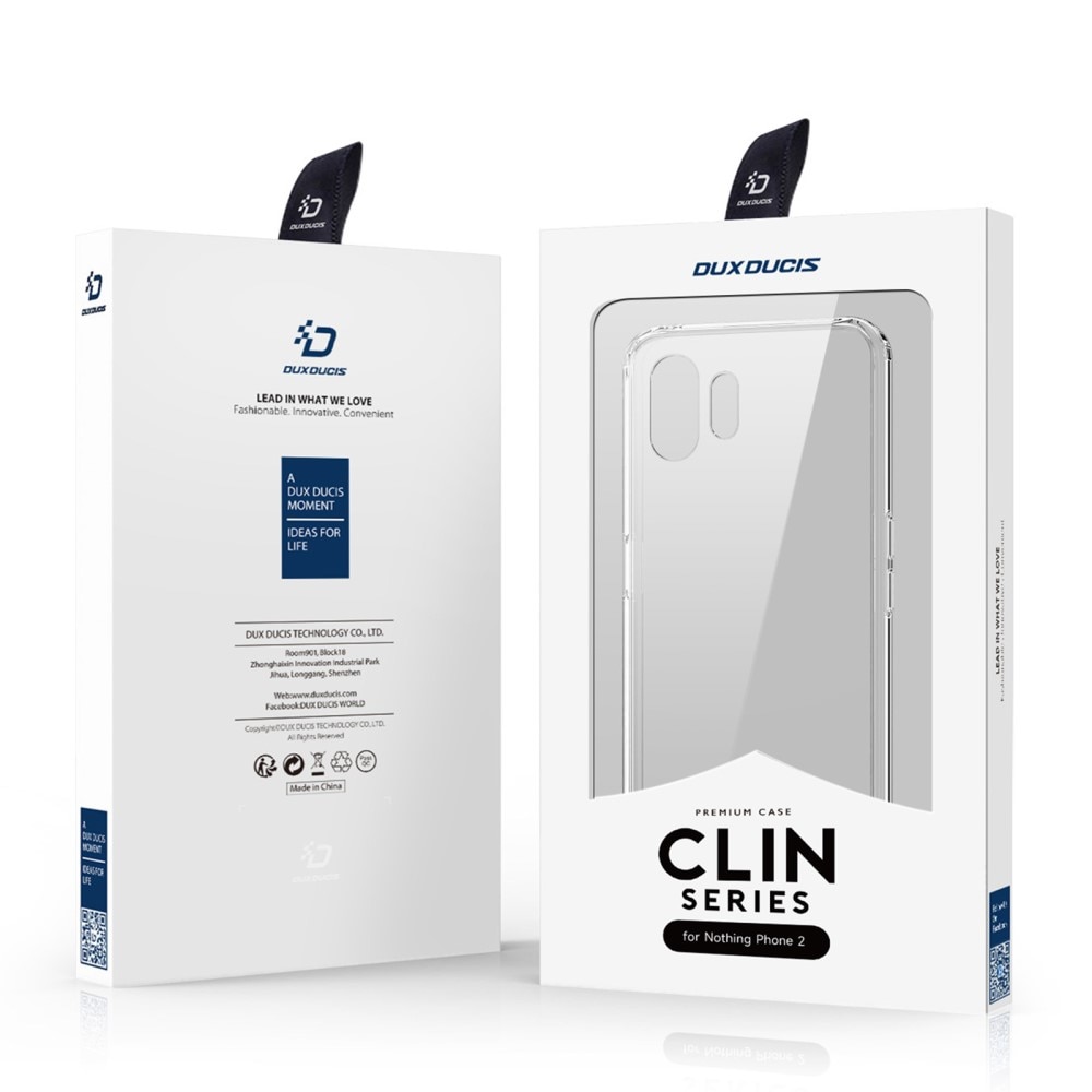 Clin Series Nothing Phone 2 transparant