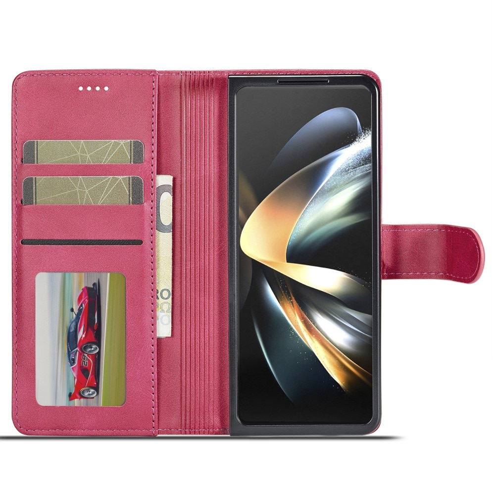 Bookcover hoesje Samsung Galaxy Z Fold 5 roze