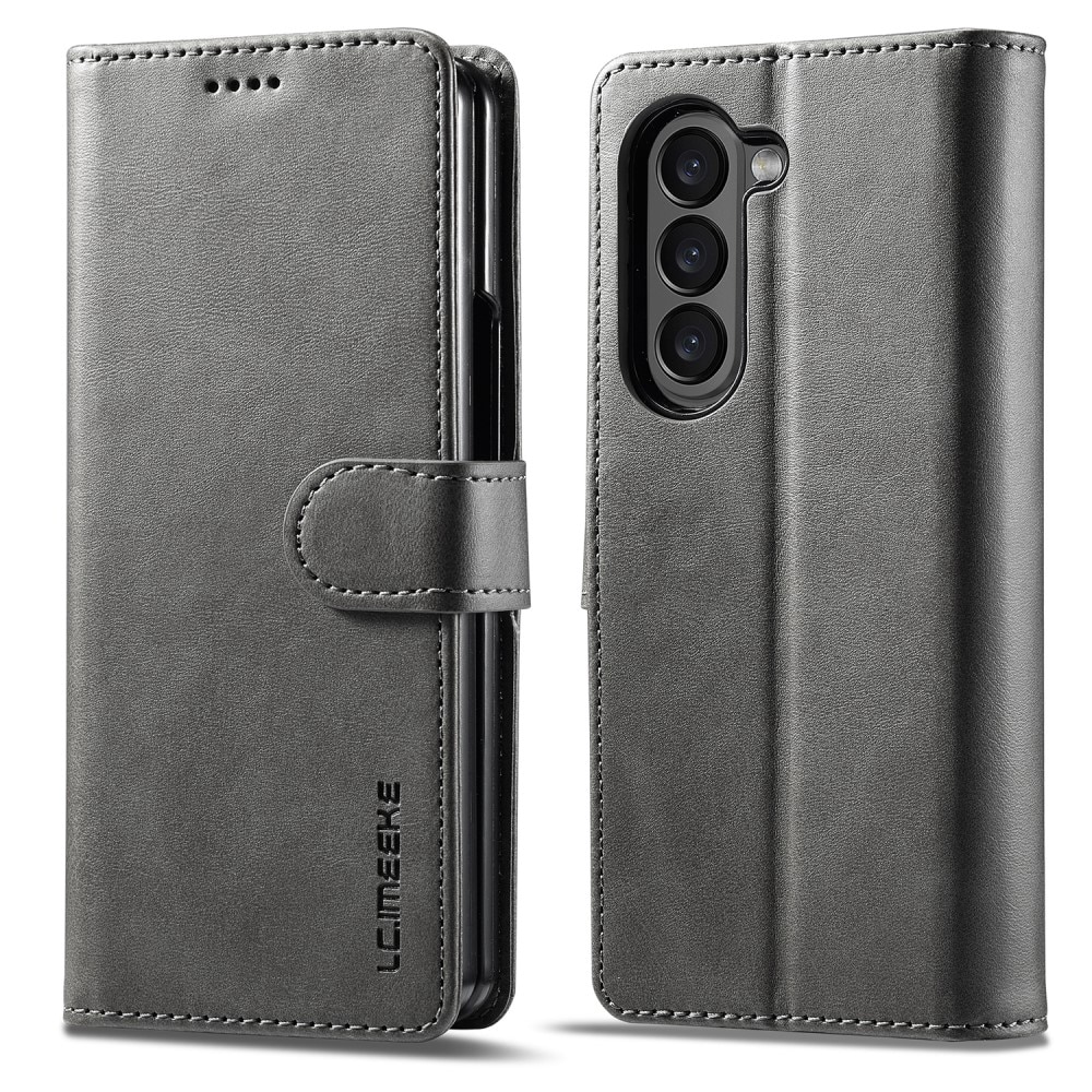 Bookcover hoesje Samsung Galaxy Z Fold 5 grijs