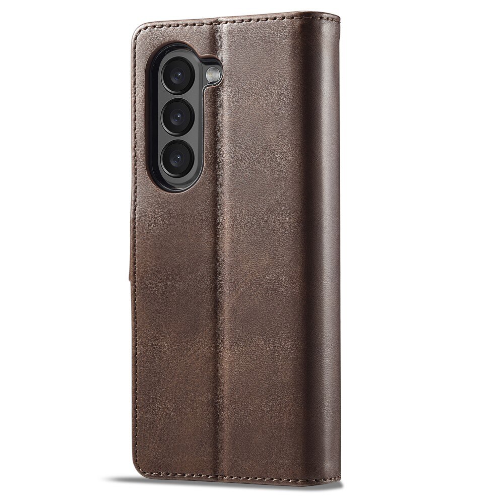 Bookcover hoesje Samsung Galaxy Z Fold 5 bruin