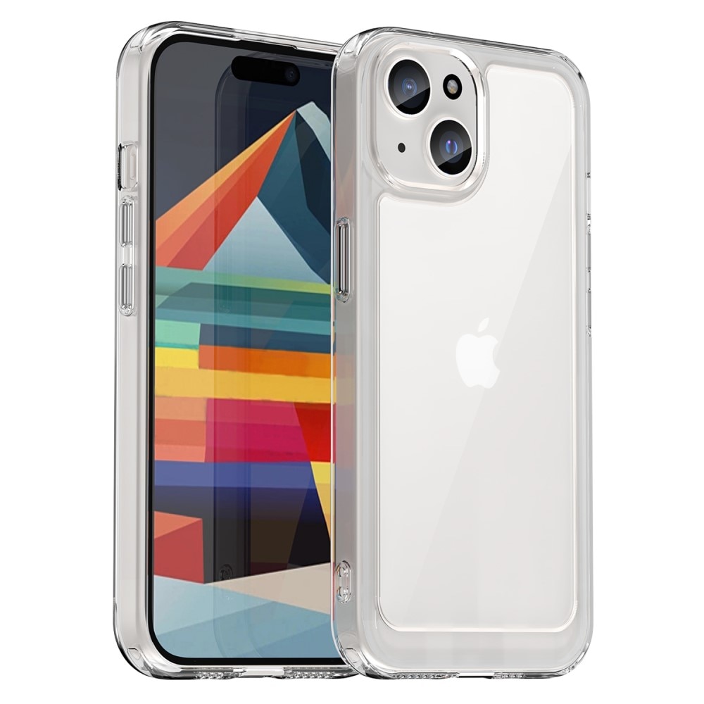 Hybridcase iPhone 16 transparant