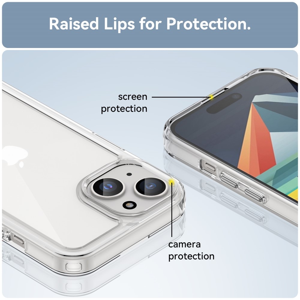 iPhone 15 Plus Set Hoesje en Screenprotector