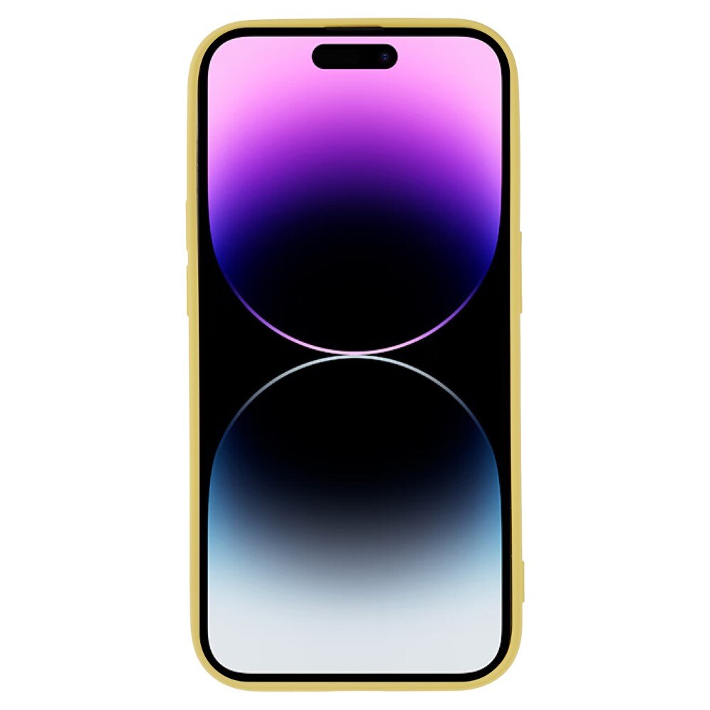 iPhone 15 Pro Max Schokbestendige TPU Case Geel