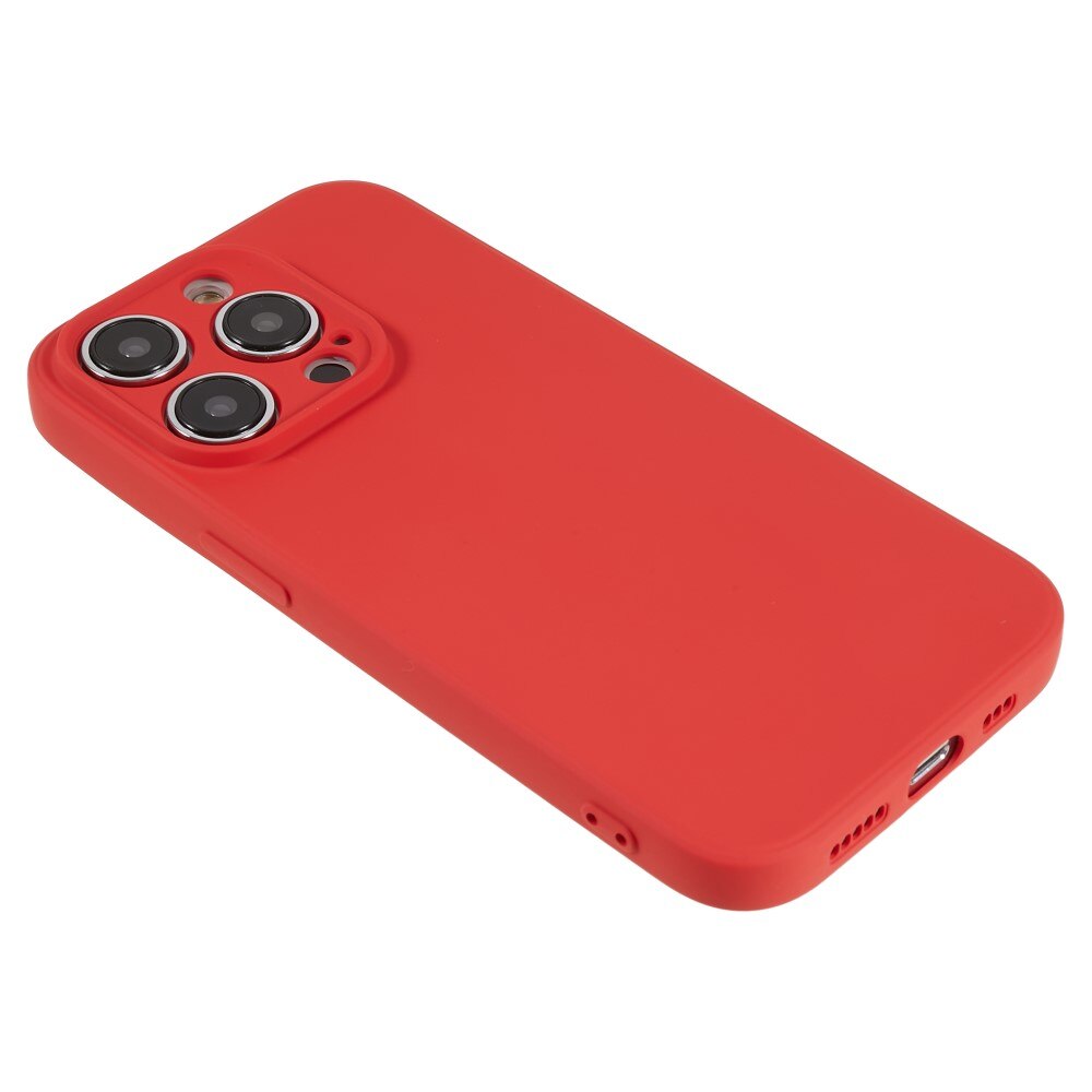 iPhone 15 Pro Max Schokbestendige TPU Case, rood