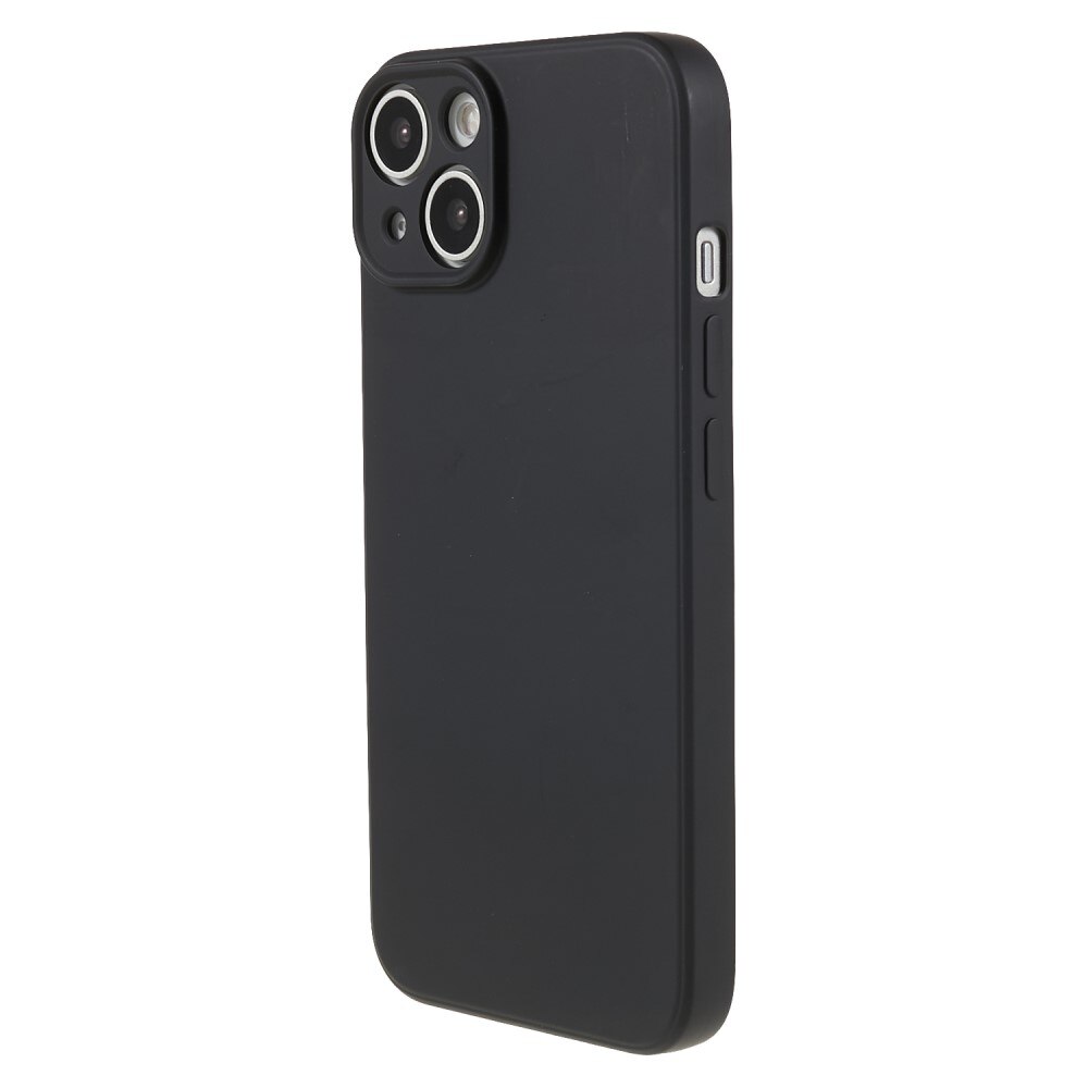 iPhone 15 Plus Schokbestendige TPU Case, zwart