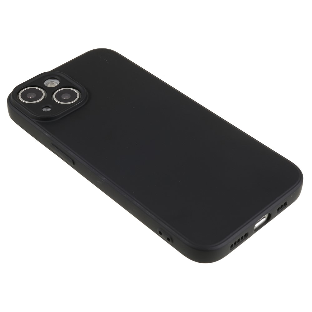 iPhone 15 Plus Schokbestendige TPU Case, zwart