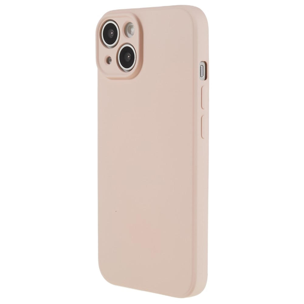 iPhone 15 Plus Schokbestendige TPU Case, roze