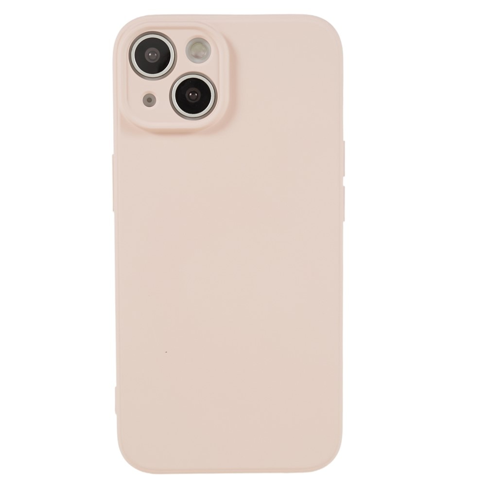 iPhone 15 Plus Schokbestendige TPU Case, roze