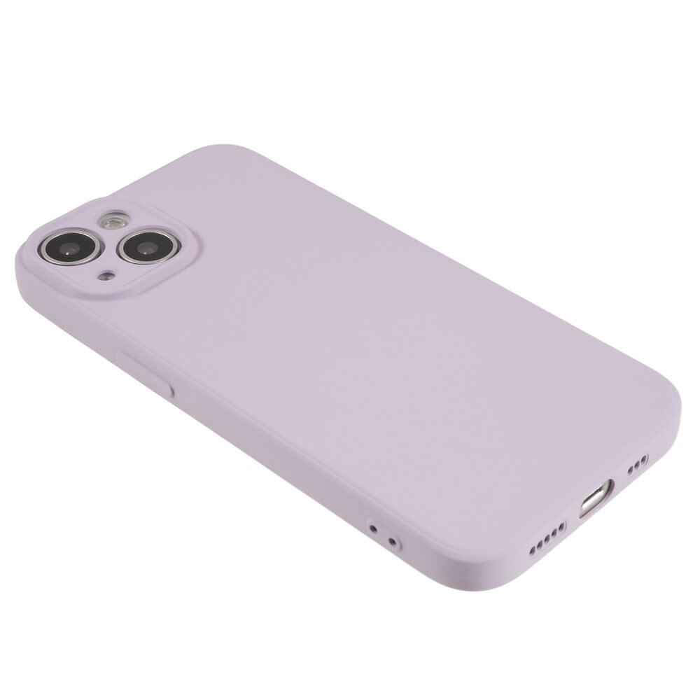 iPhone 15 Plus Schokbestendige TPU Case Paars