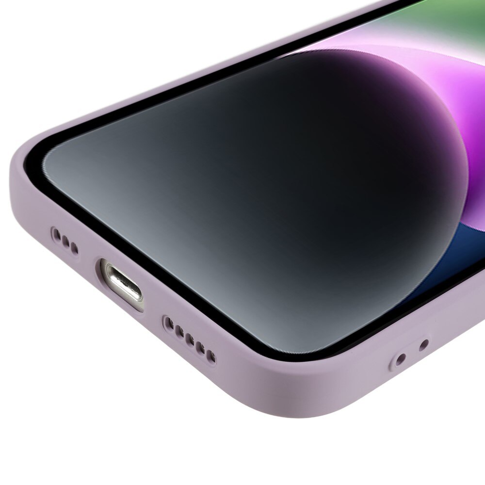 iPhone 15 Plus Schokbestendige TPU Case Paars