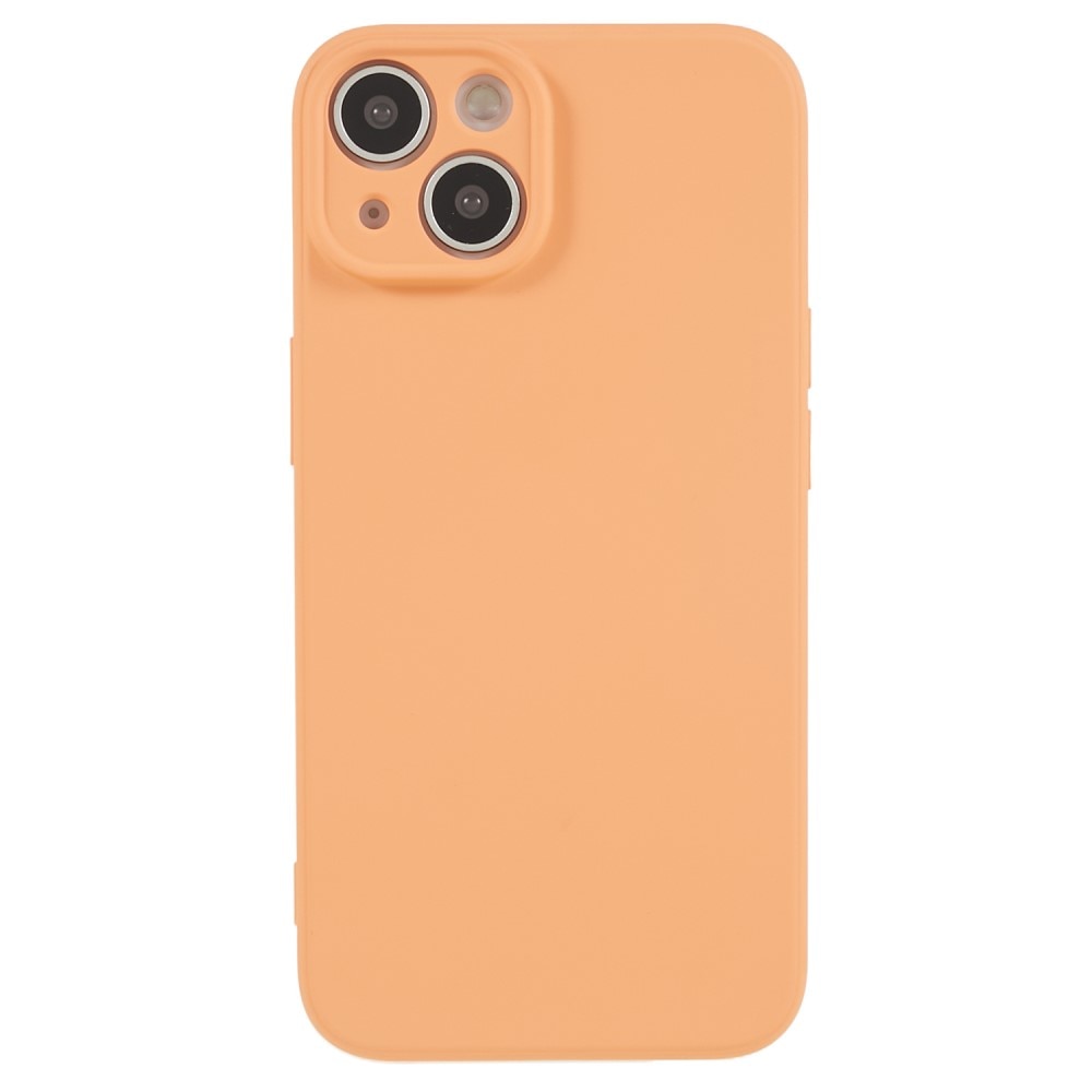 iPhone 15 Schokbestendige TPU Case, oranje