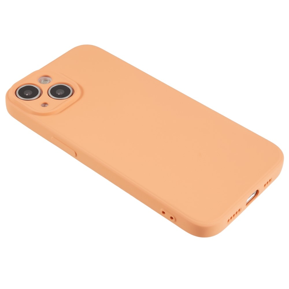 iPhone 15 Schokbestendige TPU Case, oranje