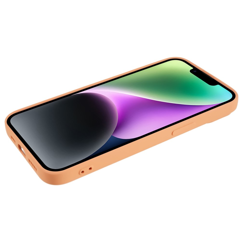 iPhone 15 Schokbestendige TPU Case, oranje