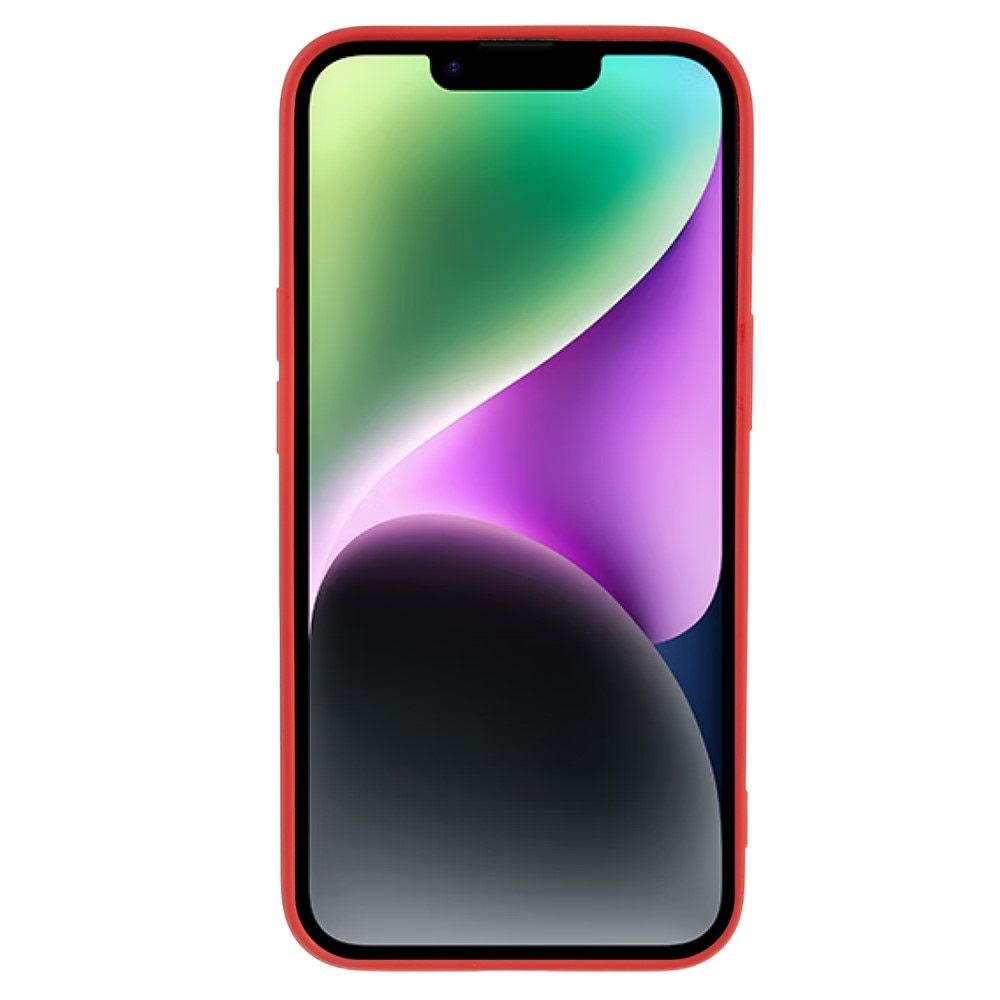iPhone 15 Schokbestendige TPU Case Rood