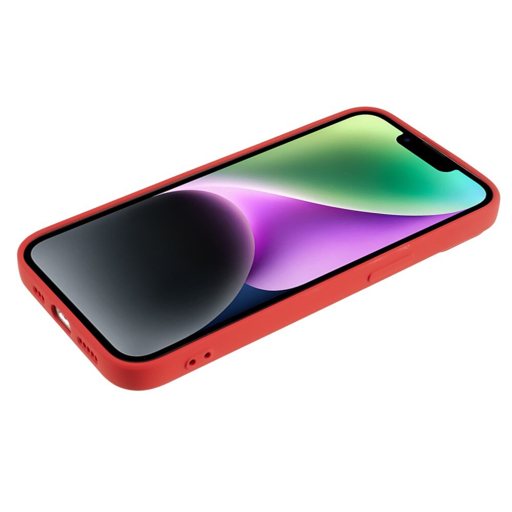iPhone 15 Schokbestendige TPU Case Rood