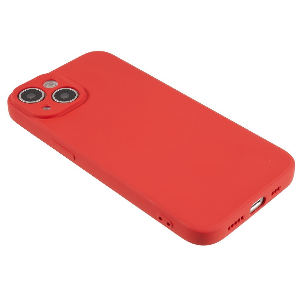 iPhone 15 Schokbestendige TPU Case Rood