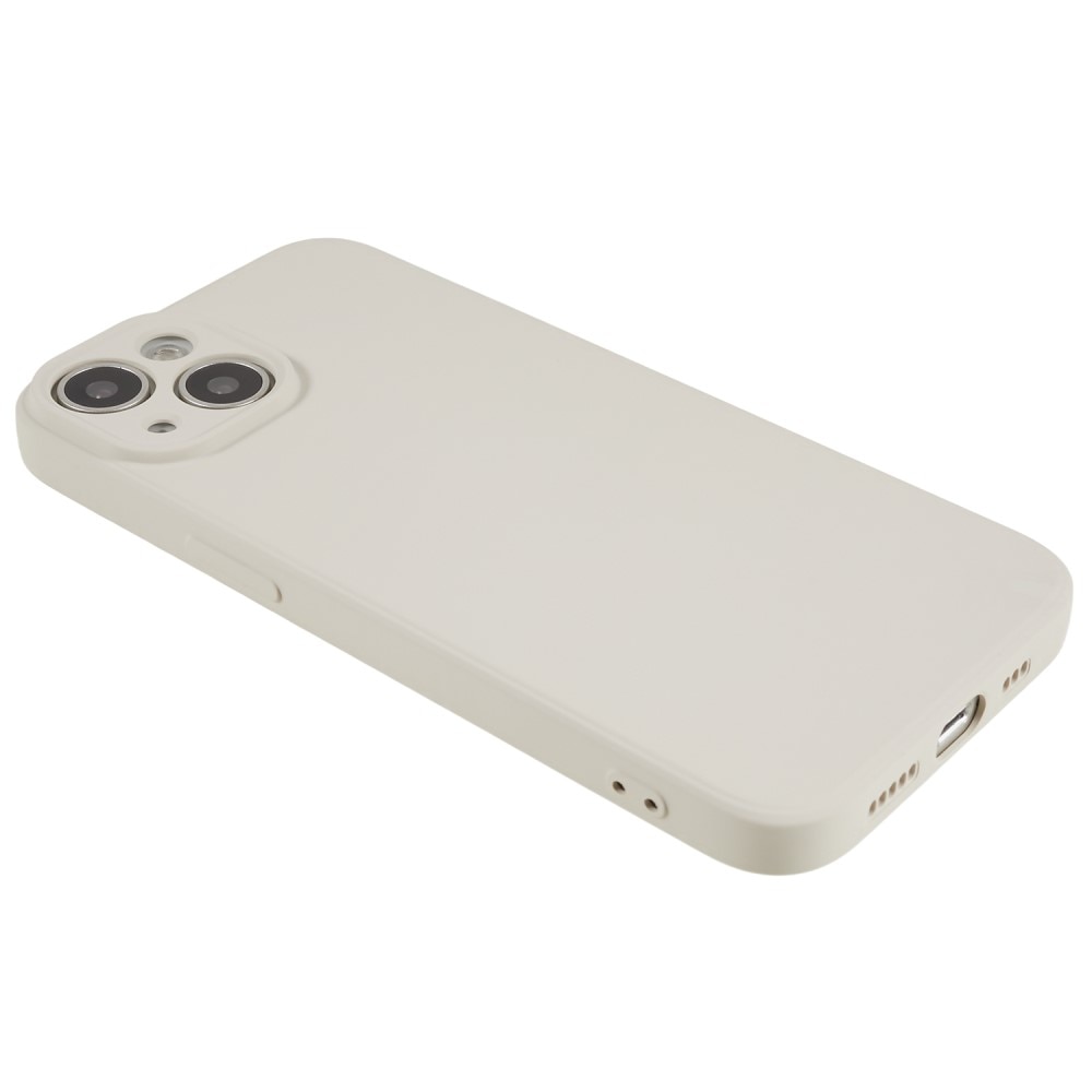 iPhone 15 Schokbestendige TPU Case, beige