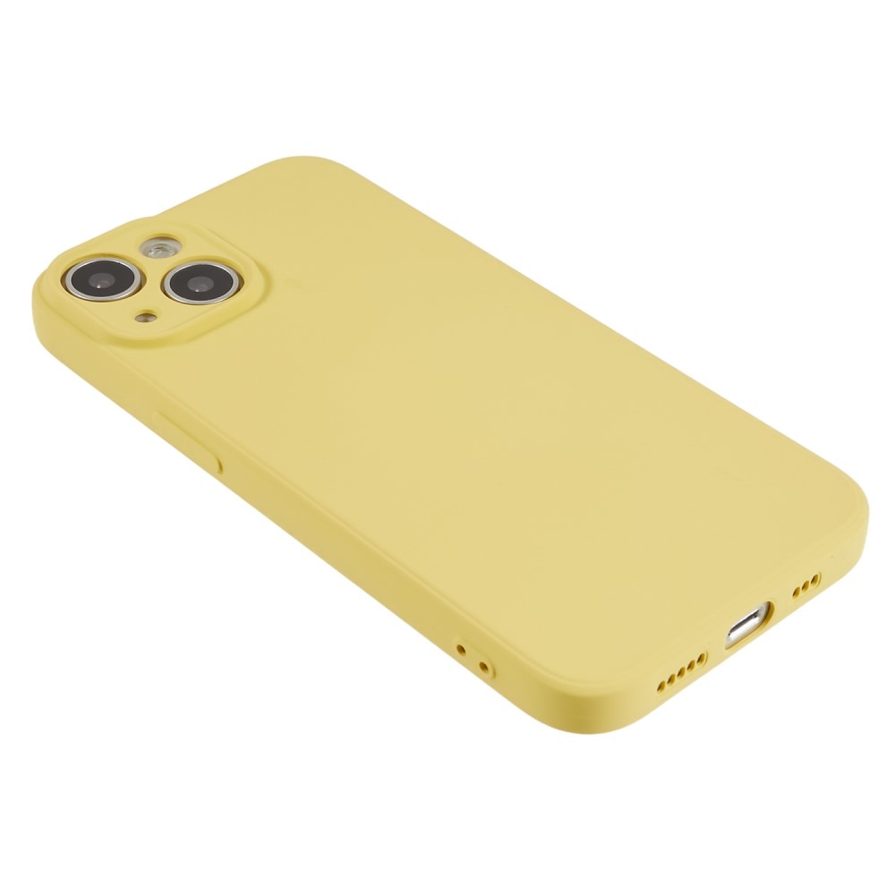 iPhone 15 Schokbestendige TPU Case, geel