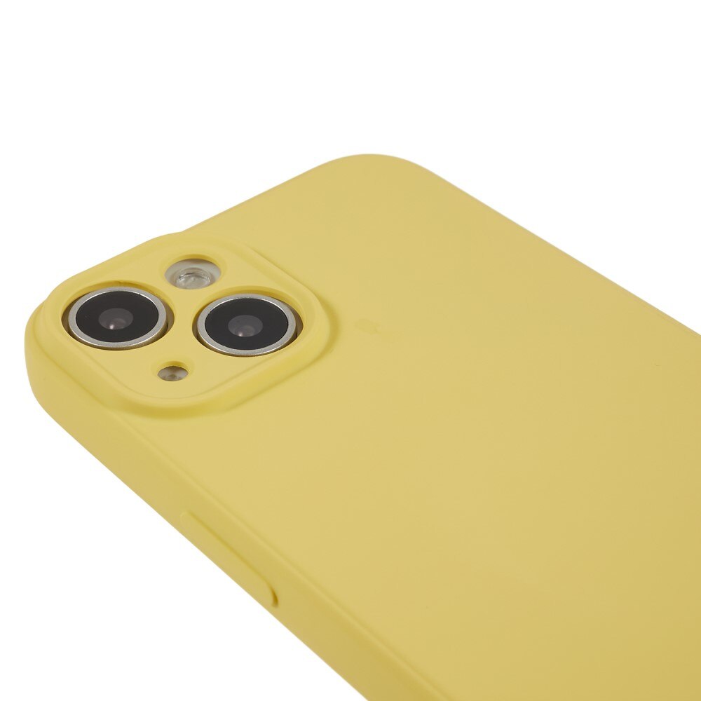 iPhone 15 Schokbestendige TPU Case, geel