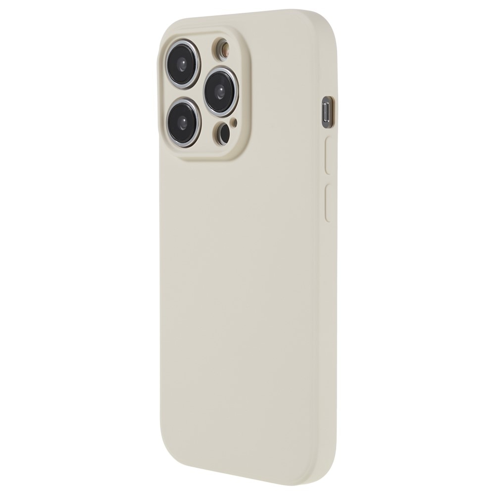 iPhone 15 Pro Schokbestendige TPU Case, beige