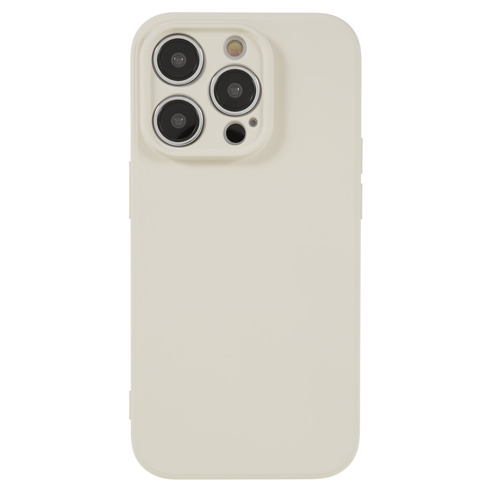 iPhone 15 Pro Schokbestendige TPU Case, beige