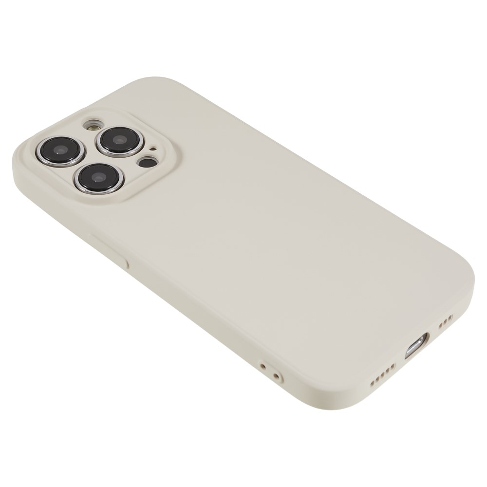 iPhone 15 Pro Schokbestendige TPU Case, beige