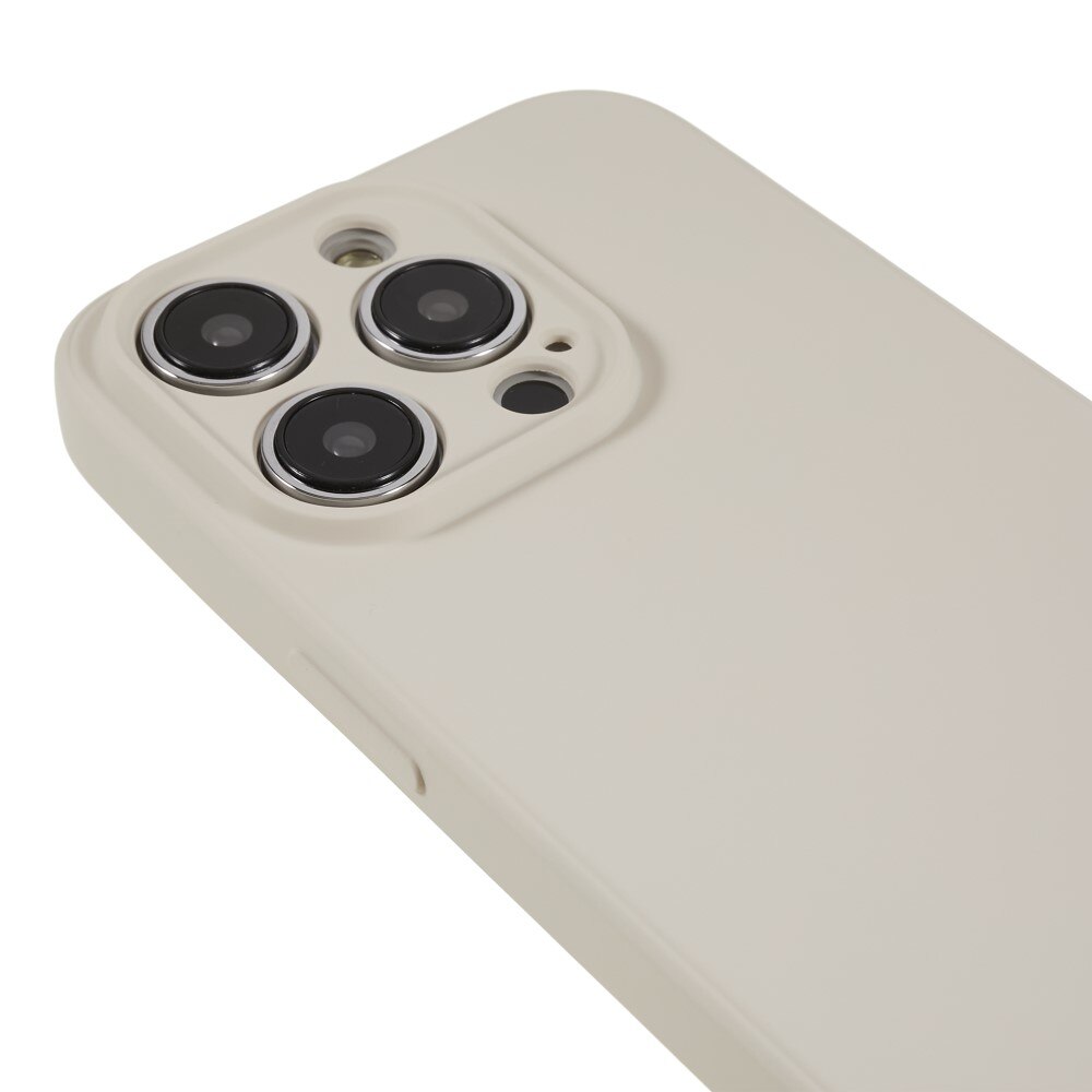 iPhone 15 Pro Schokbestendige TPU Case, beige