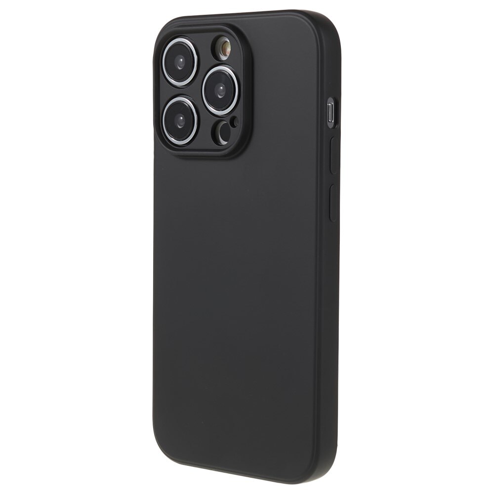 iPhone 15 Pro Schokbestendige TPU Case, zwart