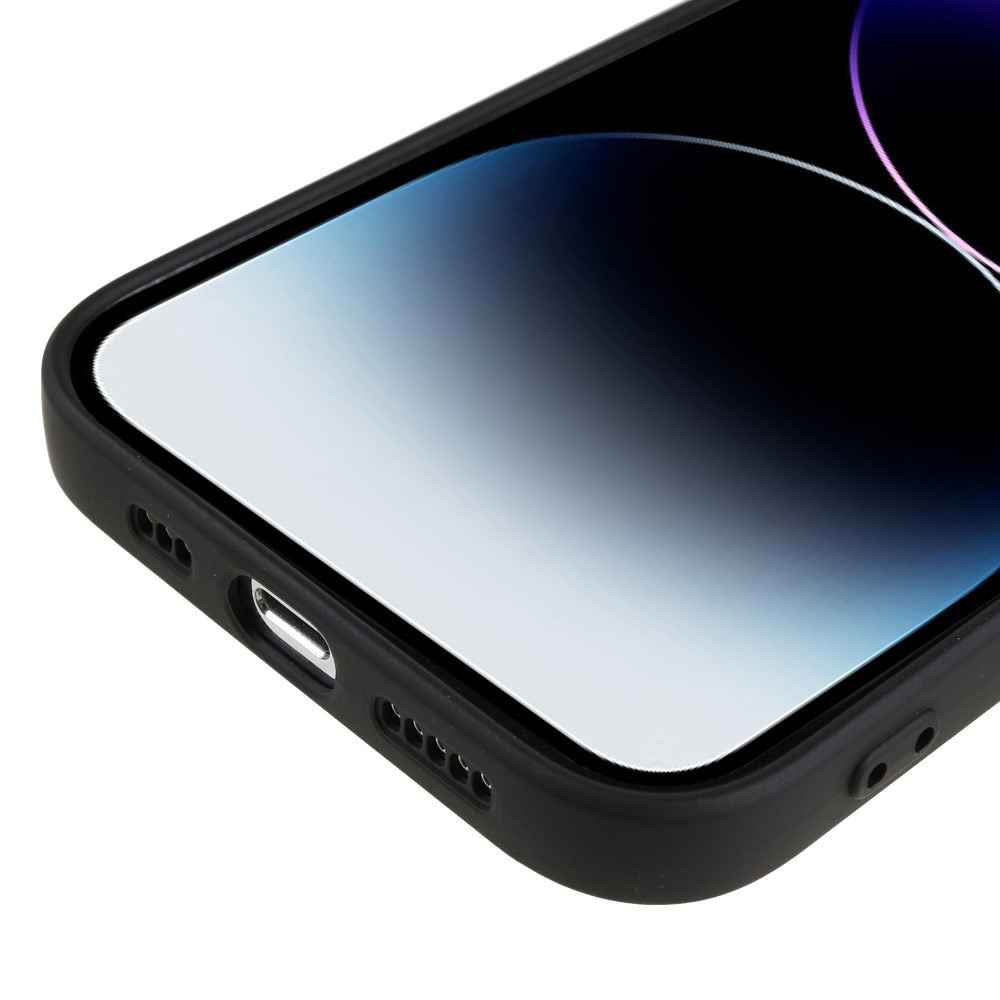 iPhone 15 Pro Schokbestendige TPU Case, zwart