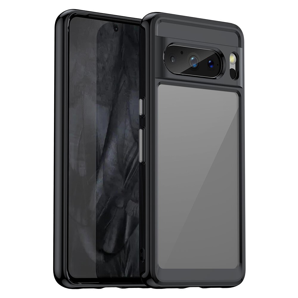 Crystal Hybrid Case Google Pixel 8 Pro zwart