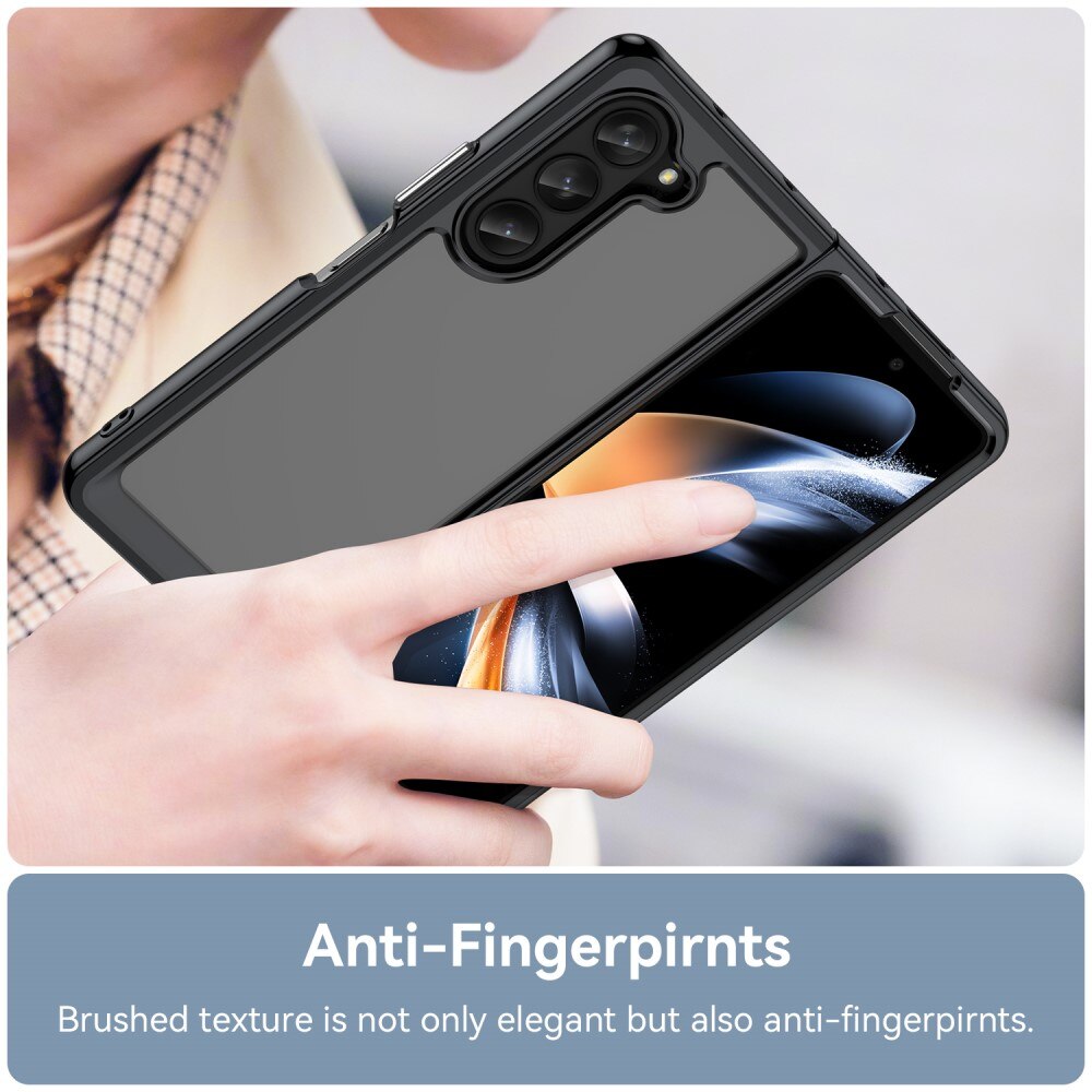 Hybridcase Samsung Galaxy Z Fold 5 Zwart