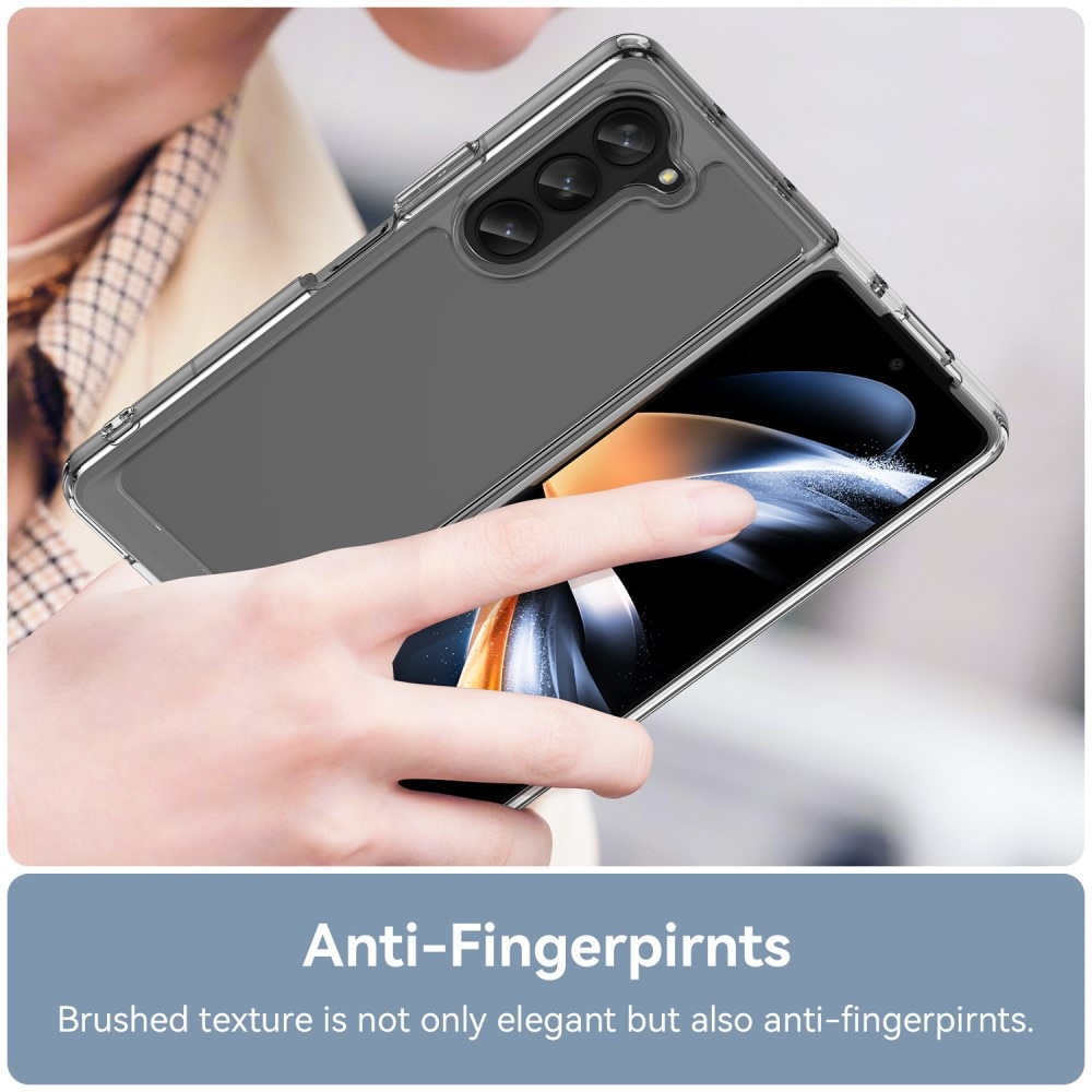 Crystal Hybrid Case Samsung Galaxy Z Fold 5 transparant